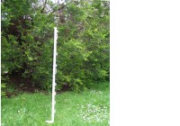 Fenceman Plastic Fence Post 35" (90cm) White x 10