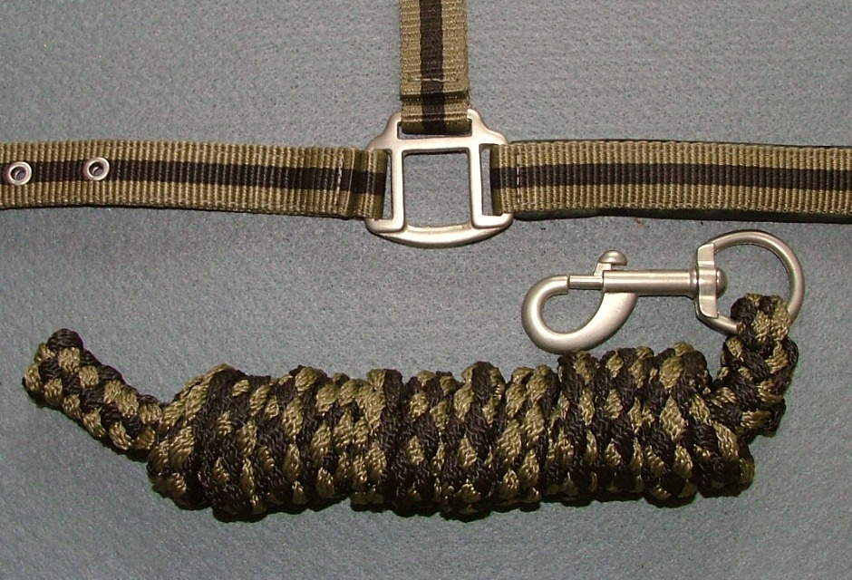 JHL Headcollar & Lead Rope Set