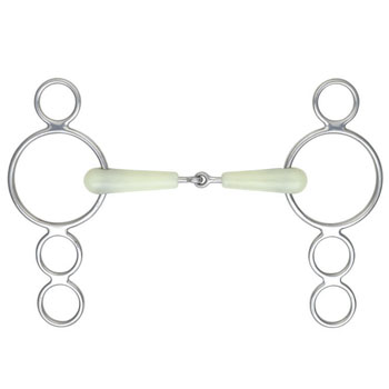4 Ring Continental Gag EquiKind Bit (Shires)