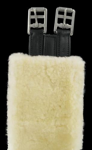 Cottage Craft Sheepskin Girth Sleeve 28" - Cream (N301)