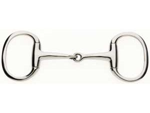 Eggbutt Flat Ring Snaffle Bit 4.5" ONLY (Cottage Craft)