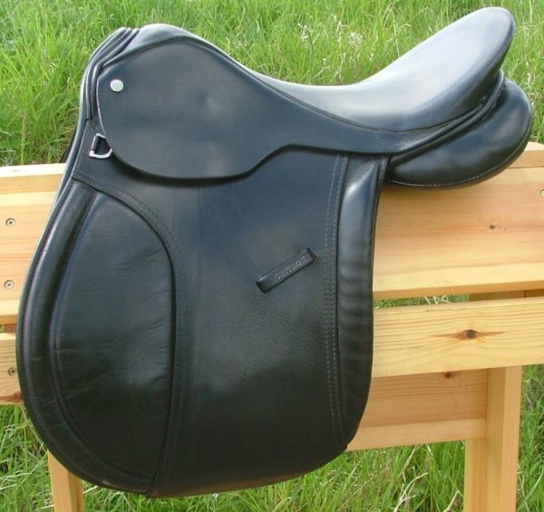 Second Hand GP Saddle Black Leather 17" Narrow