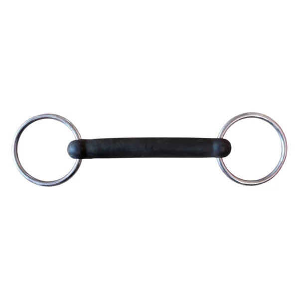 Flexible Rubber Loose Ring Snaffle Bit 5.5" (Secondhand)