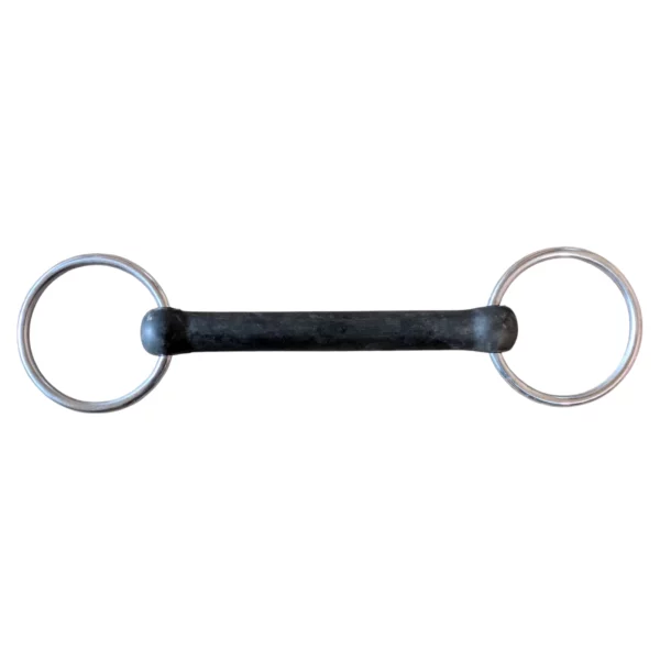 Flexible Rubber Loose Ring Snaffle Bit 6" (Secondhand)