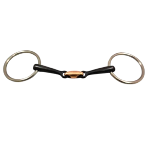 Sheldon Loose Ring Sweet Iron and Copper Lozenge Snaffle Bit